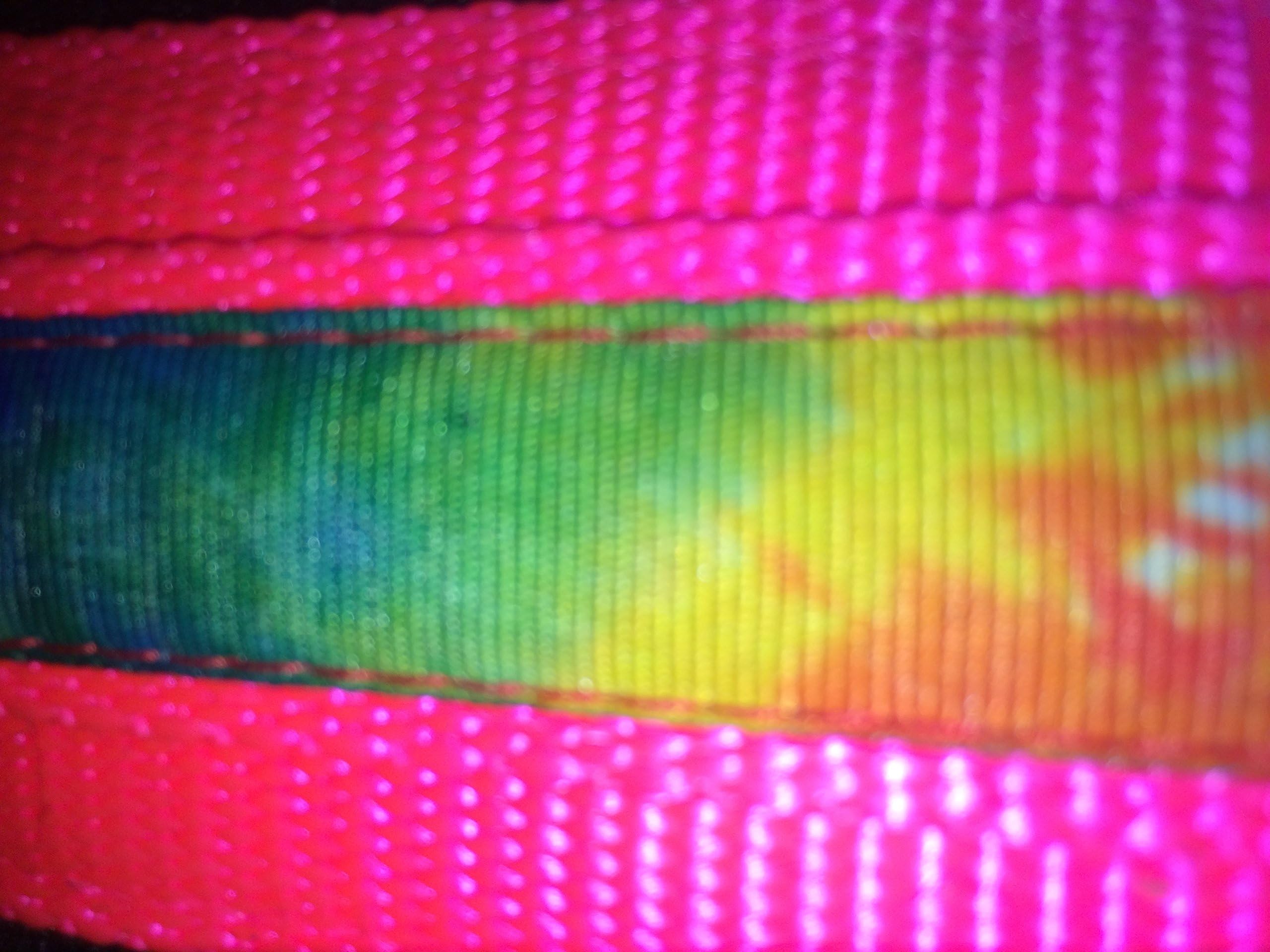 Ron Mar Nylon Nose Band and Tie Down Strap. Colorful Nylon with Colorful Overlay Pattern. Horse, Pony, Cob Size Choice. Color Choice