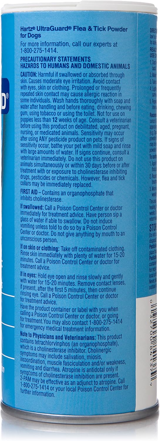 Reviews Hartz Ultra Guard Flea And Tick Powder For Dogs, 4 oz