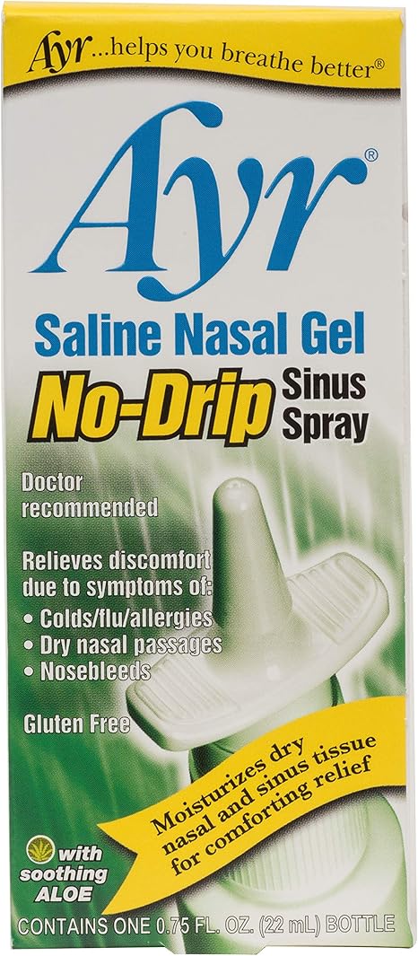 plain saline nasal spray