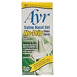 Ayr Saline Nasal Gel No-drip Sinus Spray With