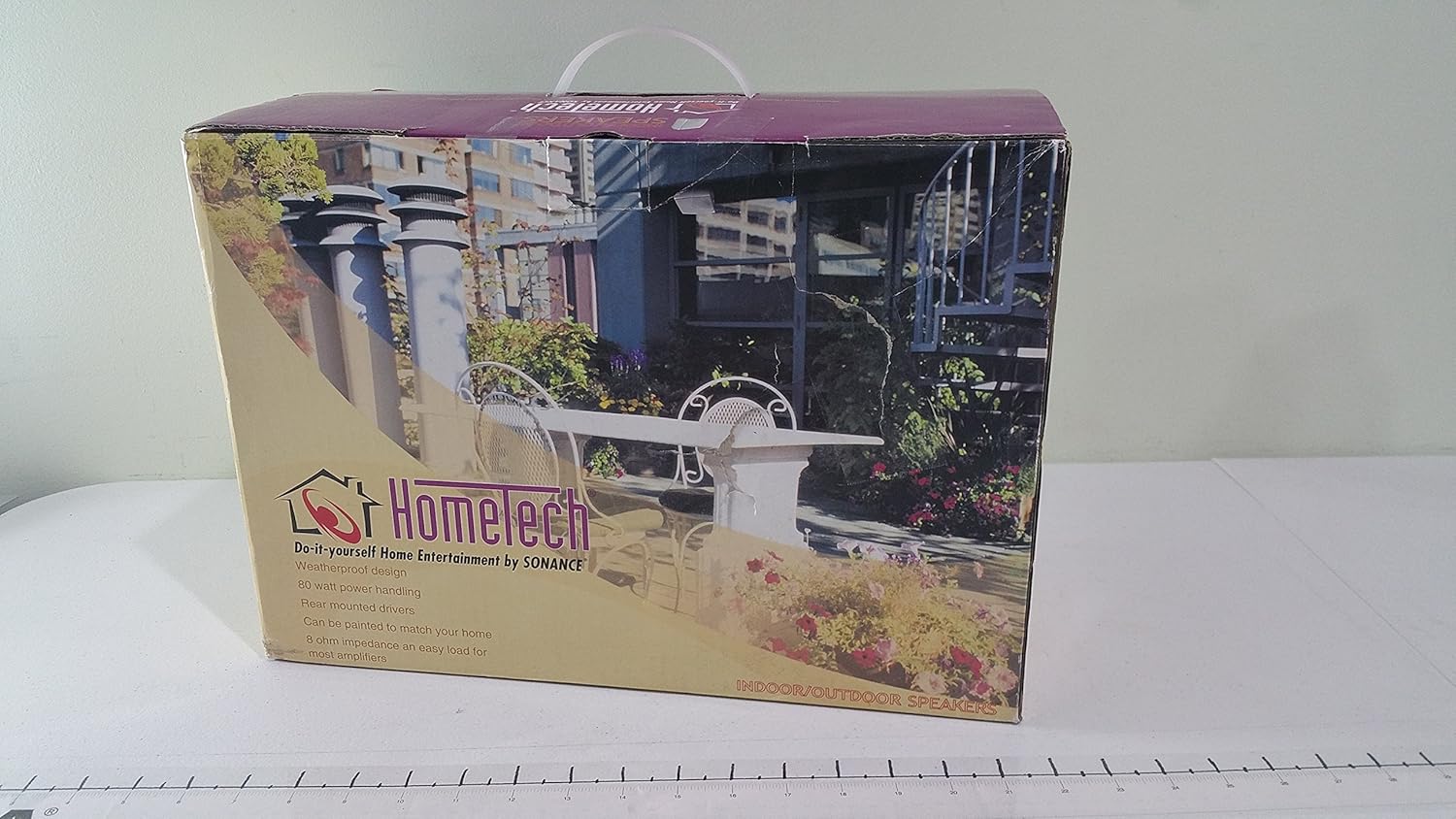 hometech outdoor speakers