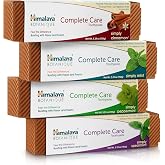 Himalaya Botanique Complete Care Toothpaste, Herbal Variety 4 Pack, 5.29 oz | Fluoride Free Toothpaste with Xylitol & Neem, F
