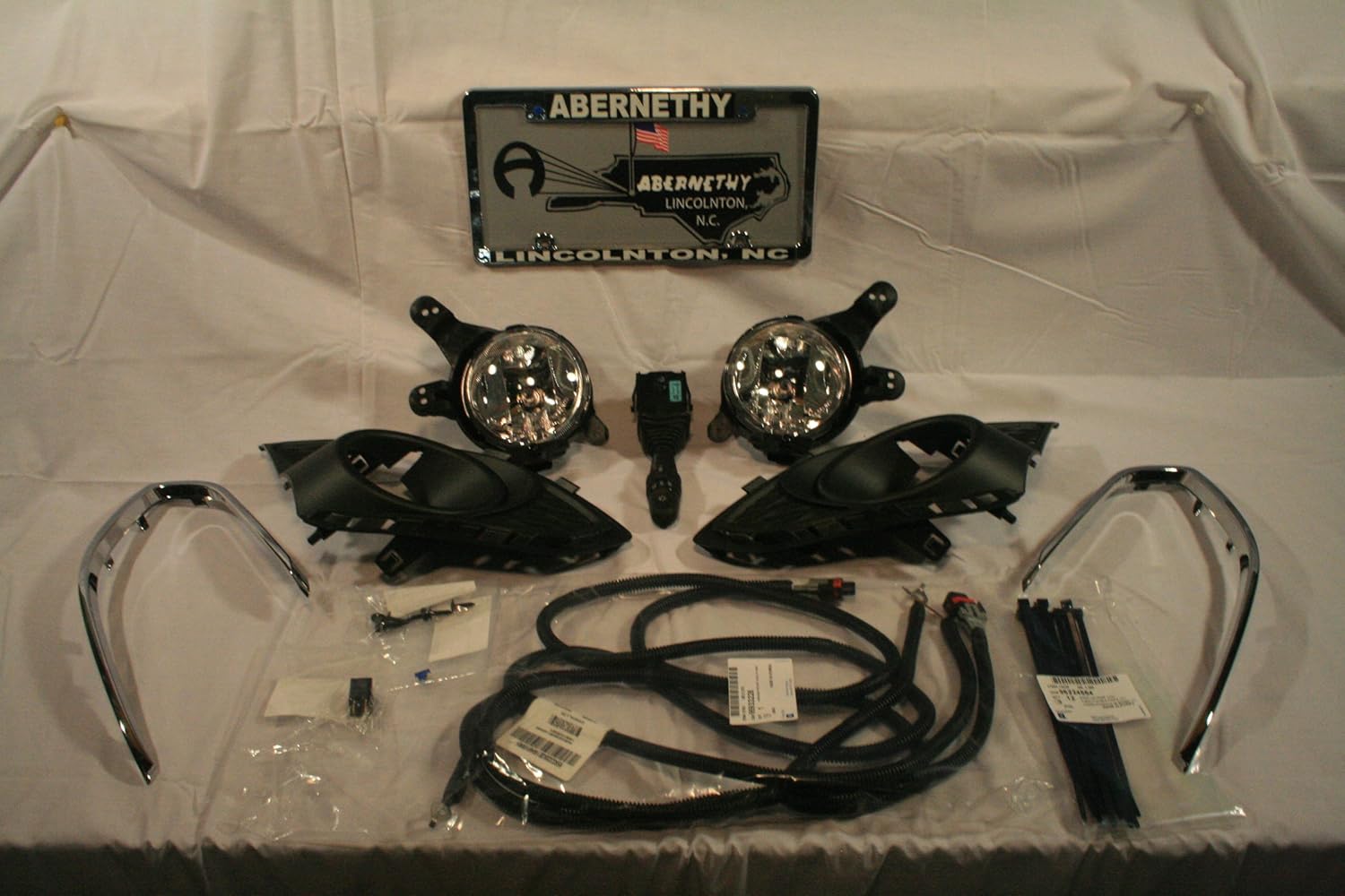 20132014 OEM Chevrolet Spark Complete Fog Lamp Light Kit