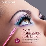 PORTENTUM 2024 Updated Lash Lift Kit Eyelash Perm Professional Salon Home Use view 2