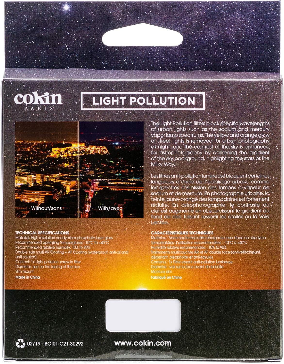 Artze Wall Art Cokin CNSKY-77 77mm Nuances Clearsky Glass Screw-in Camera Filter - Image 4