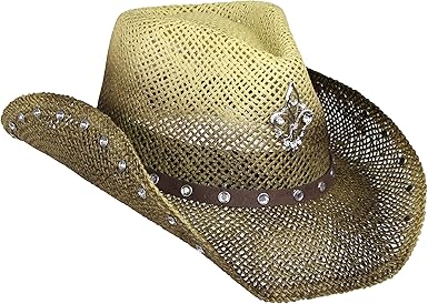 straw cowgirl hats with bling