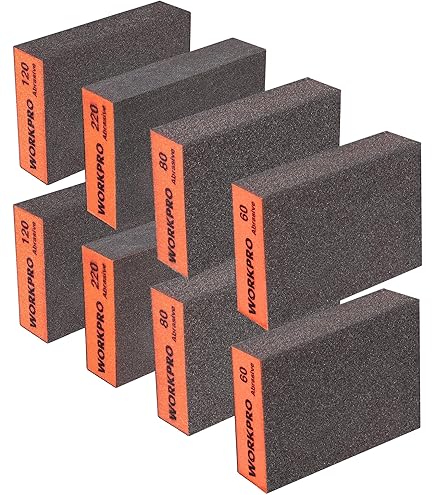 8 Pcs Sanding Block, Washable And Reusable Sanding Sponges For - View #12