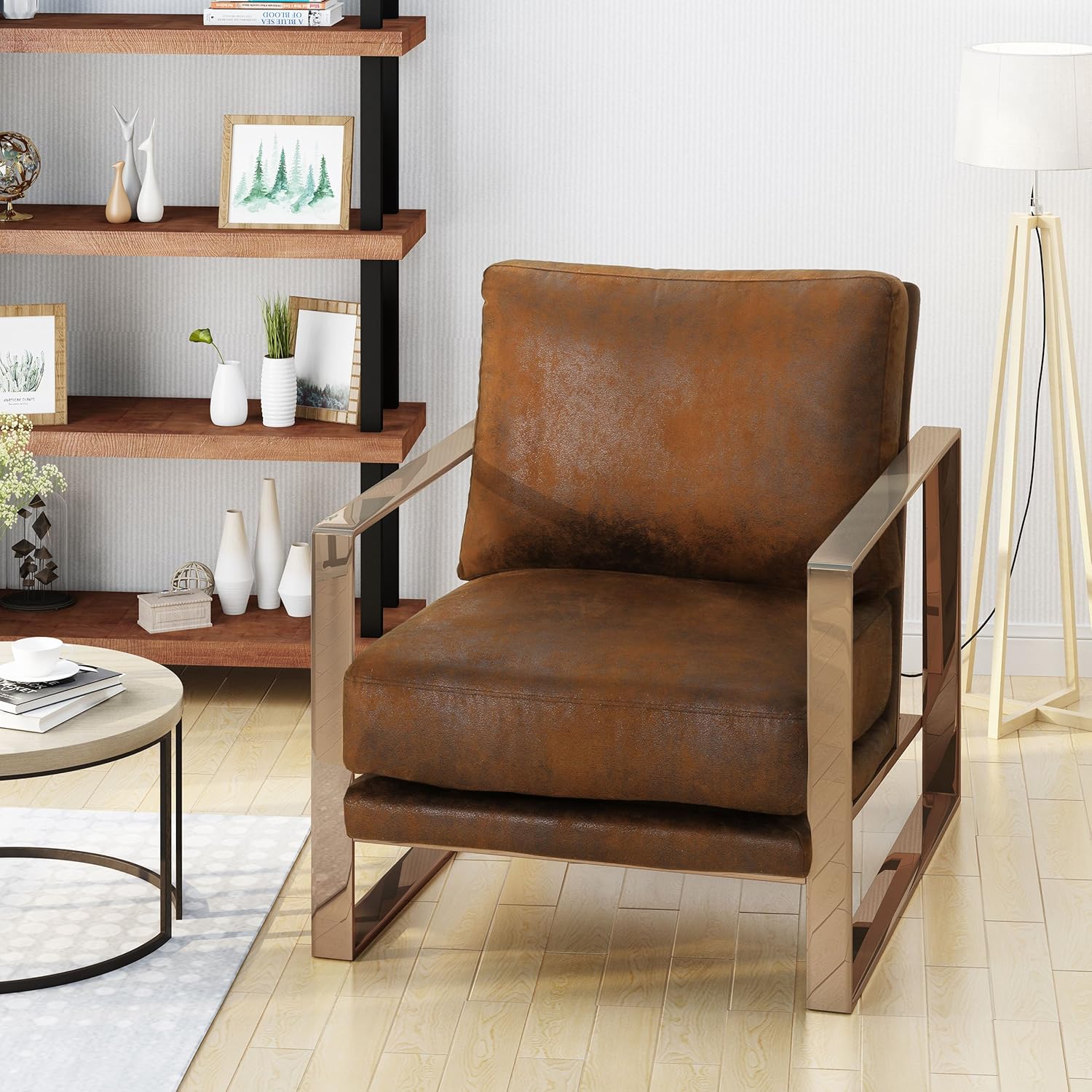Best gold frame accent chair