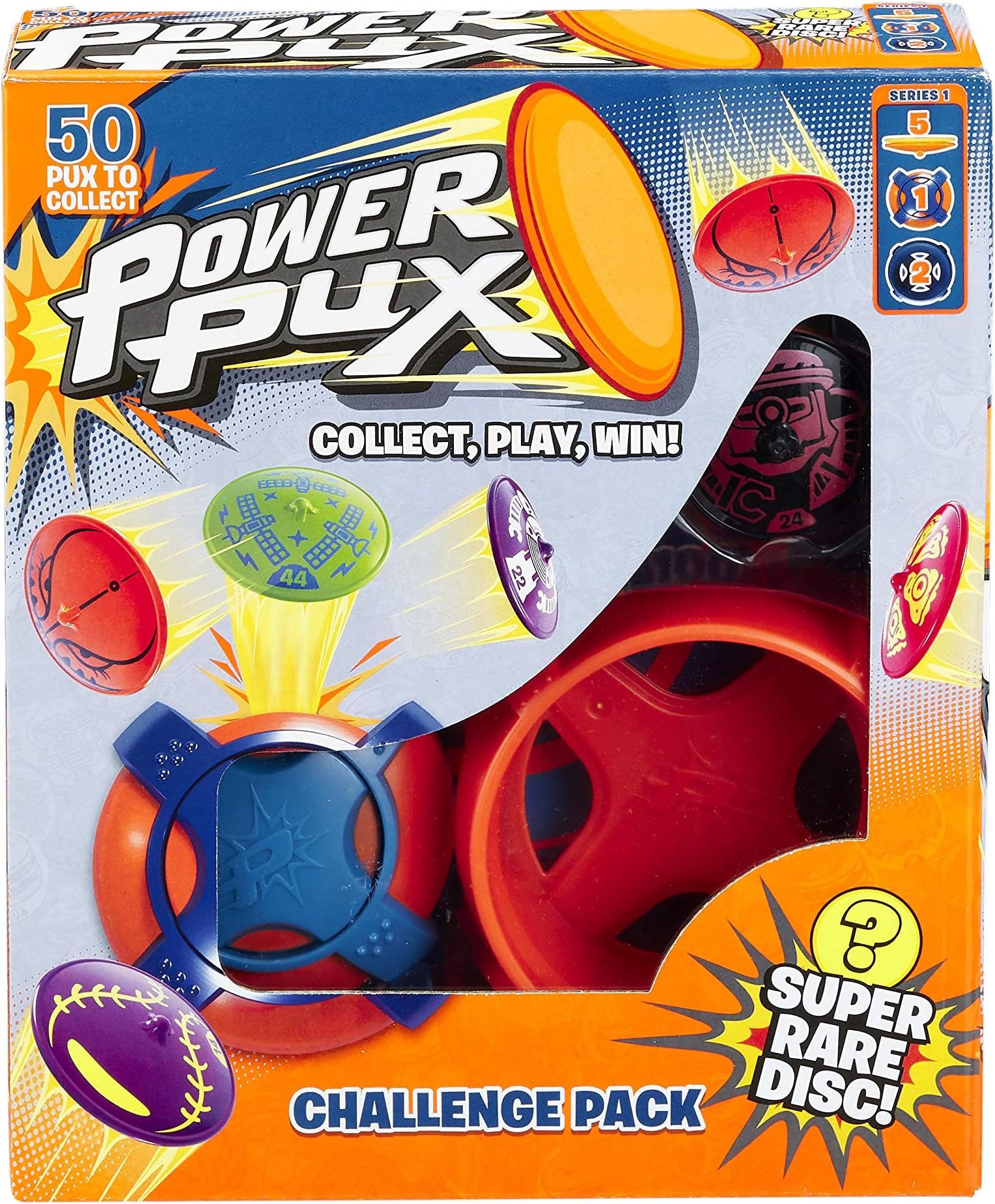Power Pux Challenge Pack for Boys 5+, Multi-Colour