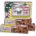 Claxton Fruit Cake – 3-1 Lb. REGULAR Recipe | Old Fashioned Holiday Fruitcake Packed in our Traditional Claxton Carton | A Ho