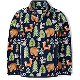 Gymboree boys And Toddler Long Sleeve Cozy Microfleece Half Zip JacketSweater
