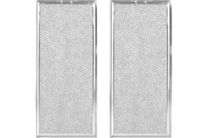 IROLEN Microwave Grease Filter Compatible with Whirlpool and GE Microwaves 2 Pack Approx 13" x 6"