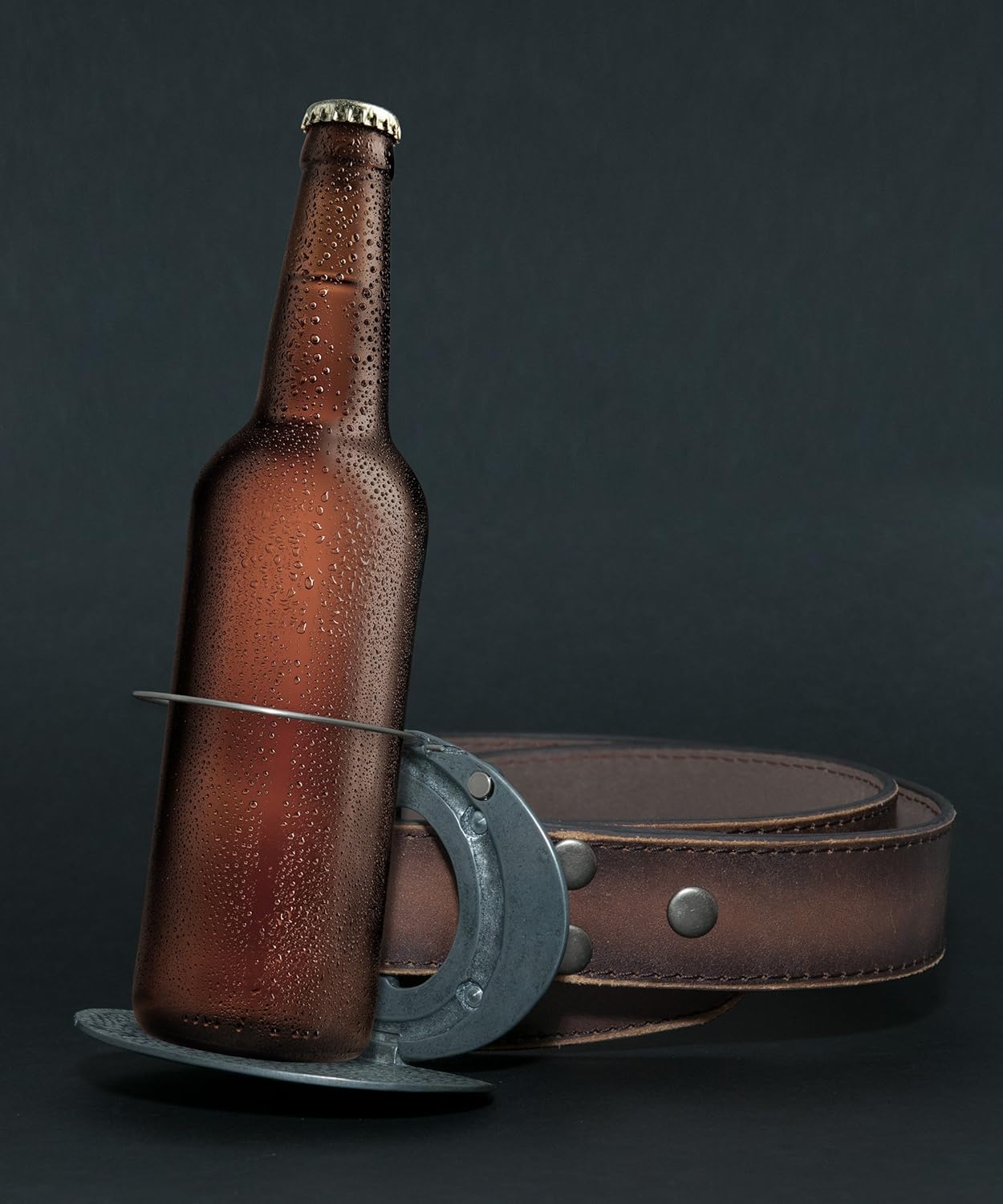 The BevBuckle for your belt! Holds your bottle or can so you can be hands free! (ORIGINAL): Clothing