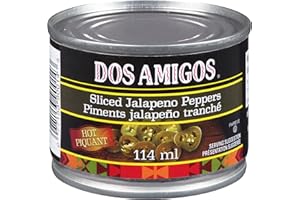 Dos Amigos Hot Sliced Jalapenos, 114 ml