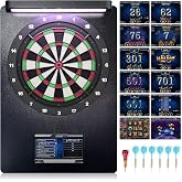 Willdarts M2 Electronic Dart Machine Online Soft Tip Dartboard for Adults | 15.5"Highgrade Nylon Target,11.6"Touch Screen,Fast Automatic Scoring,17 Games,Network Battle Ranking，For Bar Man Cave