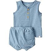 little planet by carter's unisex-baby 2-piece Shorts Set Made With Organic Cotton