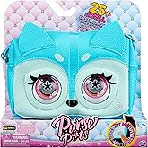 Purse Pets, Metallic Mood Flashy Frenchie, Interactive Pet Toy & Crossbody Kids Purse