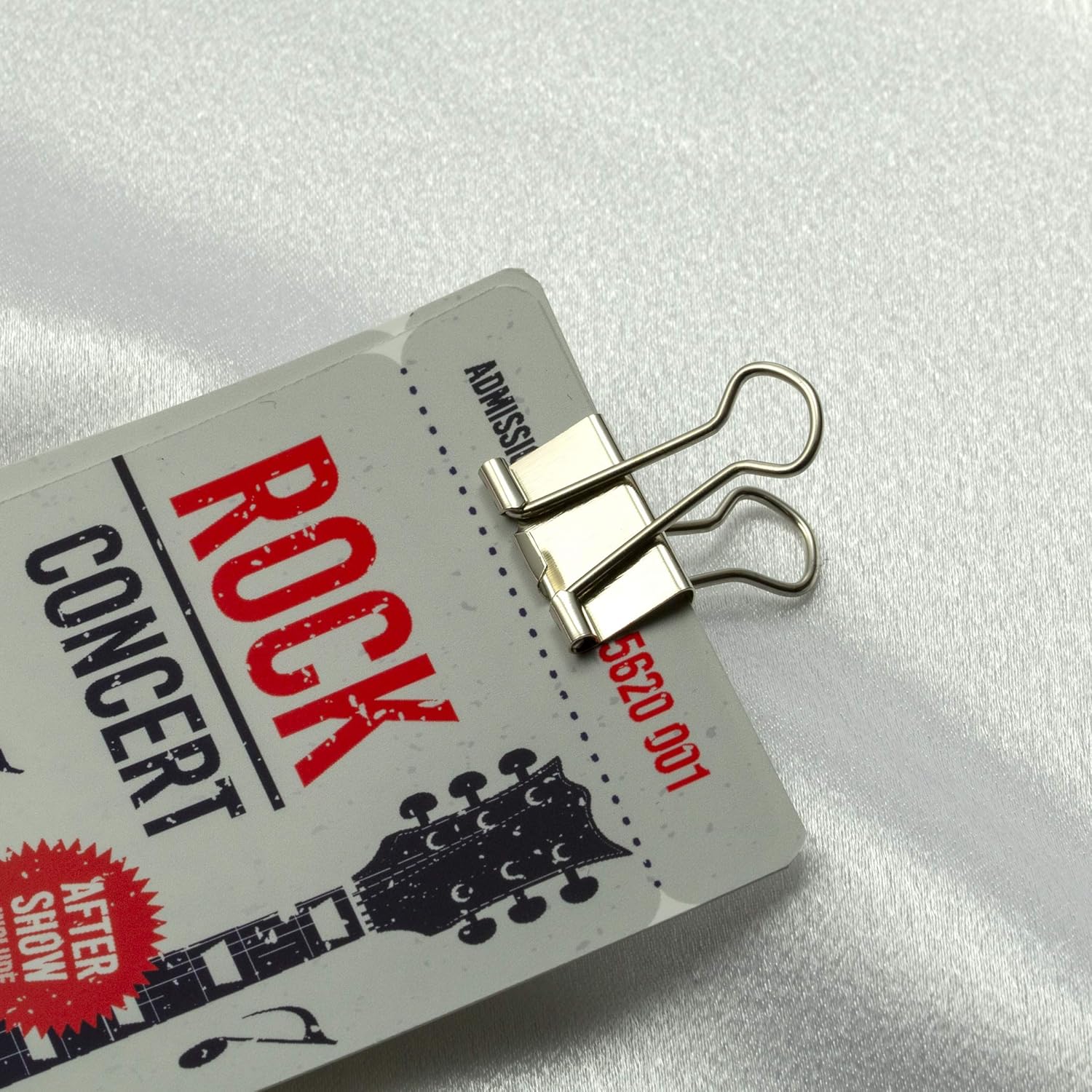 Officemate Silver Binder Clips, Assorted Sizes, 30/Tub (31021) : Assorted Binder Clips : Office Products