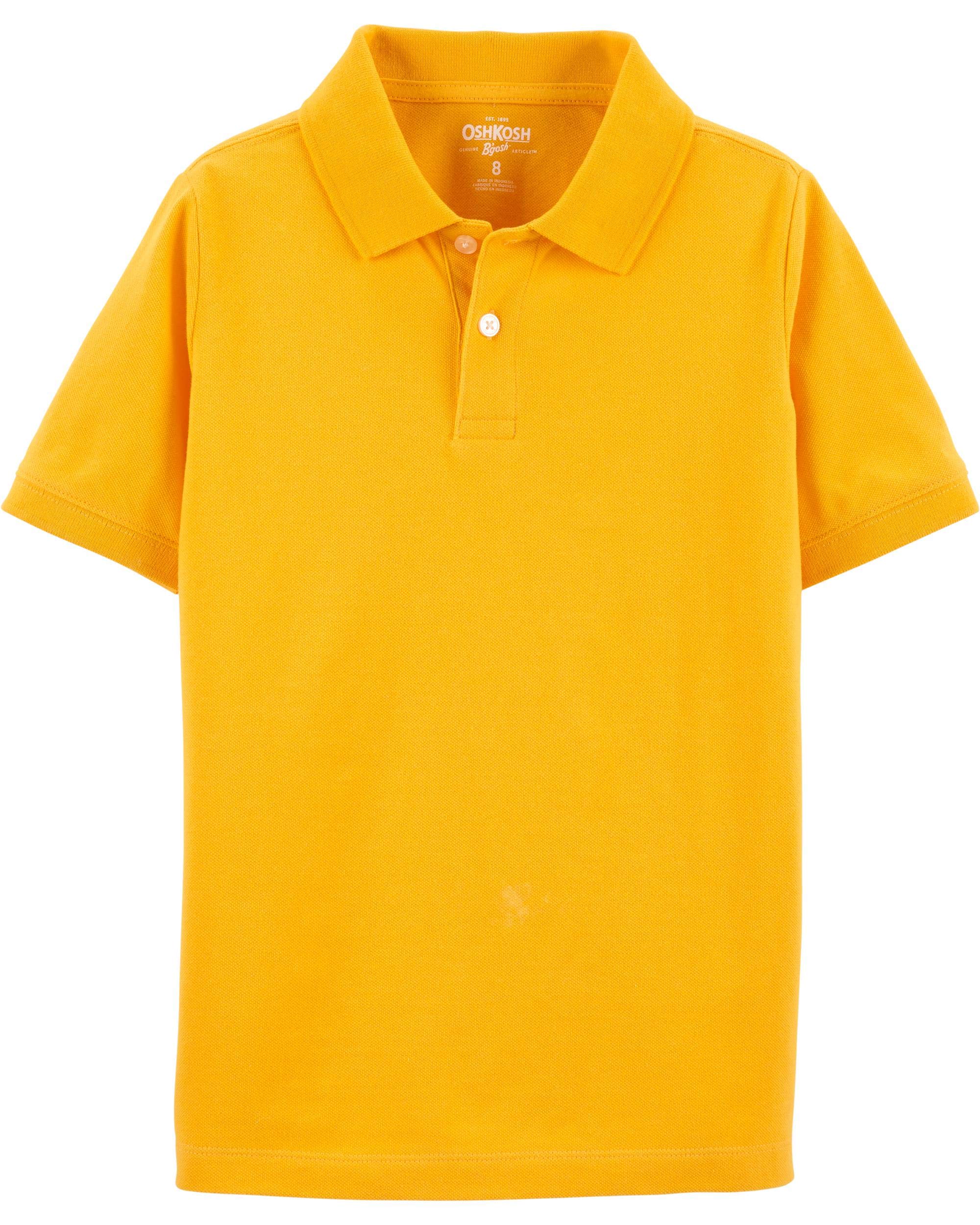Osh Kosh Little Boy's Short Sleeve Uniform Polo