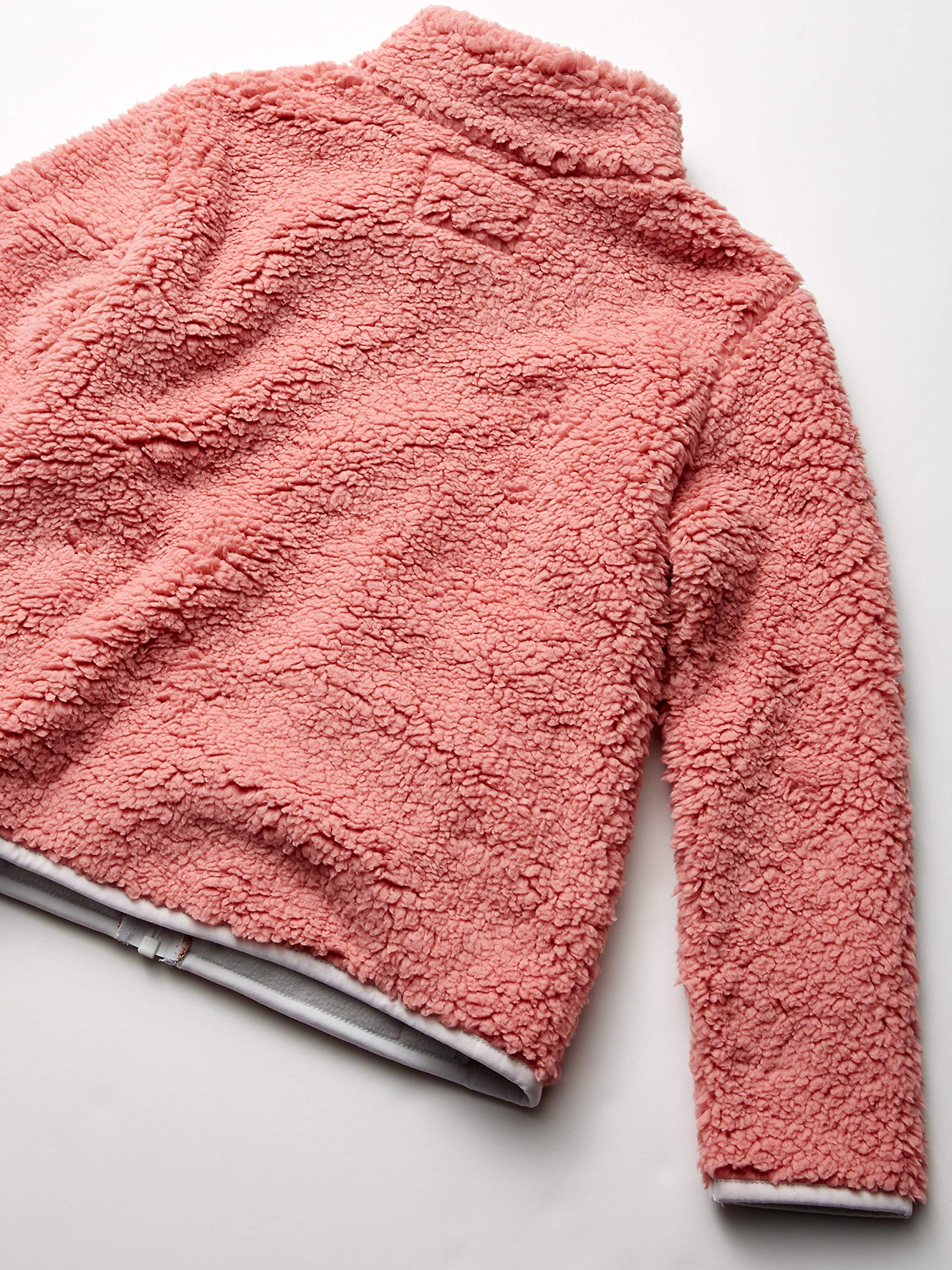 Amazon Essentials Girls and Toddlers' Sherpa Fleece Full-Zip Jacket