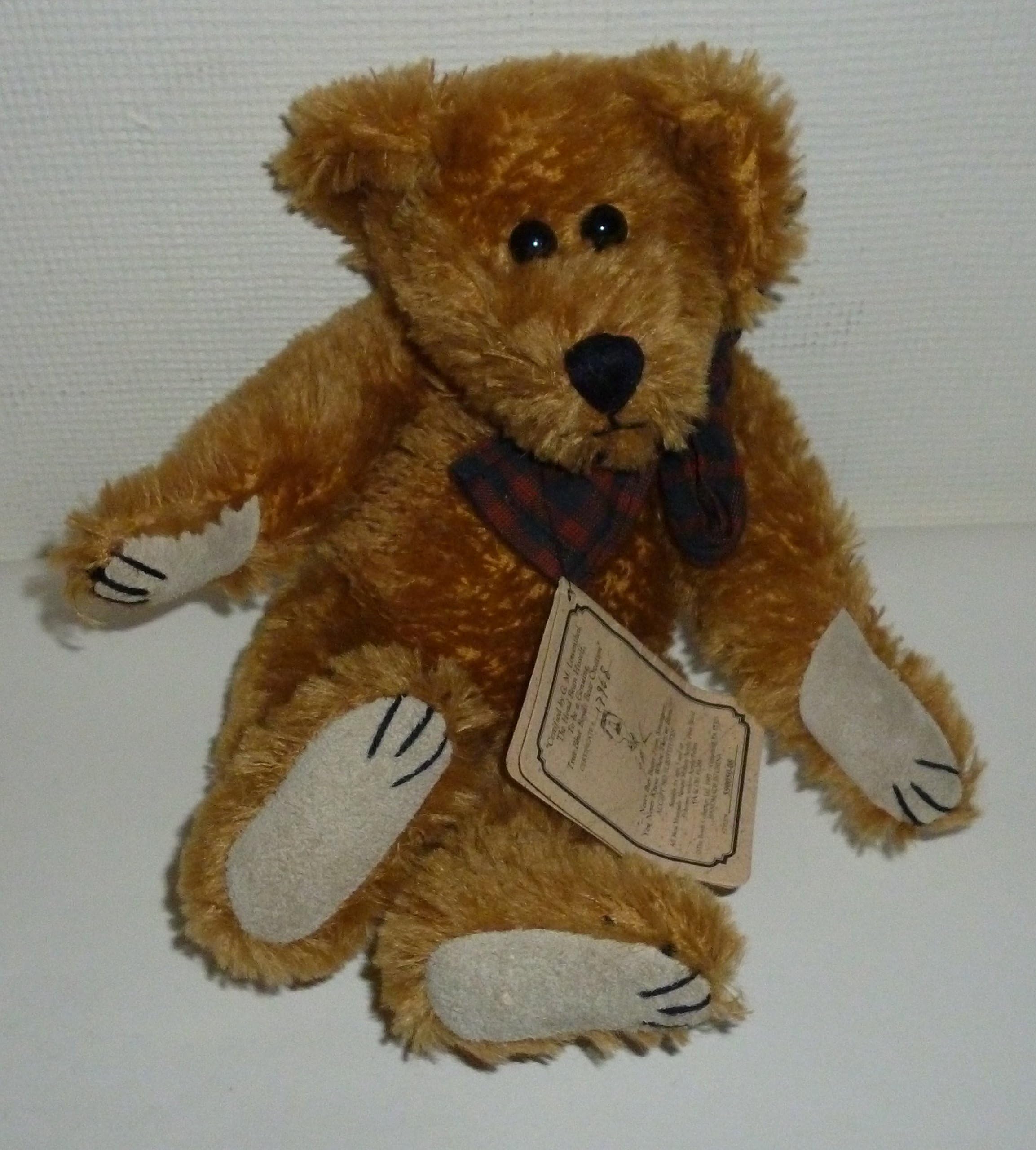 Boyds Collection Mohair Bear Carter M. Bearington Teddy Posable 10" 590050-08