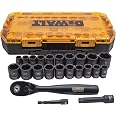 DEWALT Tough Box 23 PC 3/8" Drive Impact Socket Set - DWMT74738 ...
