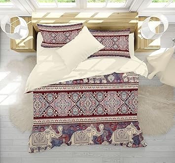 Amazon Com Elehant Bedding Bohemian Duvet Cover Set Indie