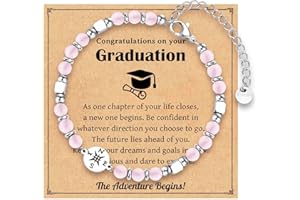 IKIATY 2025 Graduation Gifts for Her, Compass Bracelet for Girls Women, Inspirational High School College Class of 2025 Graduation Gifts