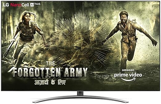 LG 189 cm (75 inches) 4K Ultra HD Smart NanoCell TV 75SM9400PTA (Ceramic BK + Dark Steel Silver) (2019 Model)