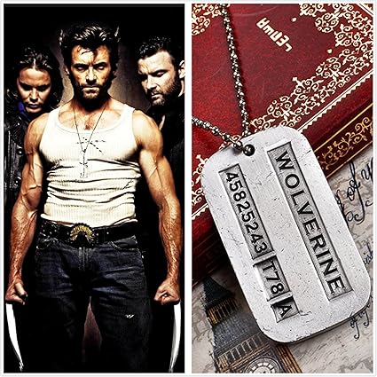 wolverine tag necklace