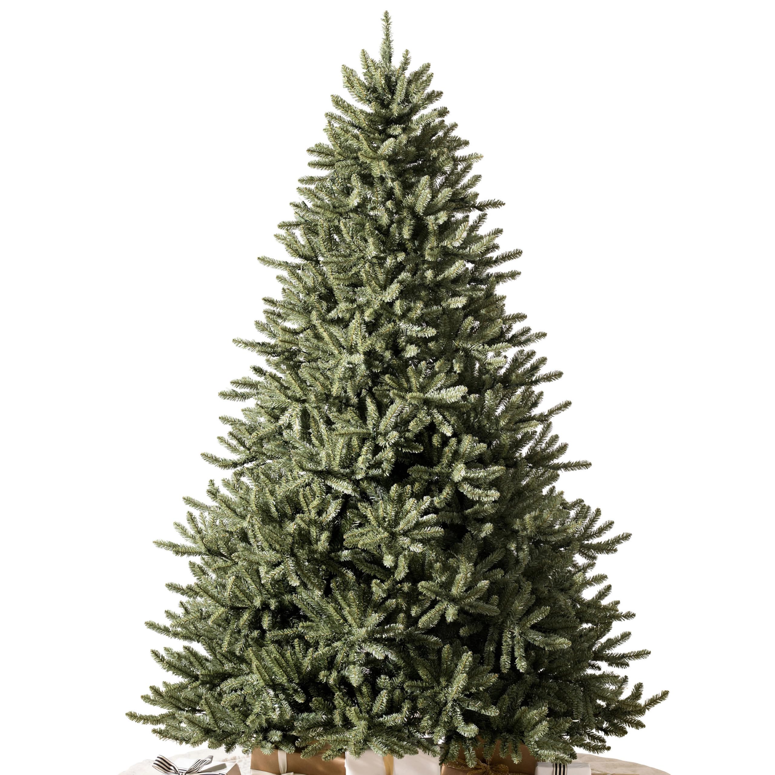 Photo 1 of ** SIMILAR **Balsam Hill 6.5ft Unlit Classic Blue Spruce - Artificial Christmas Tree with 2,144+ Tips, Premium Stand & Easy Assembly for Indoor Holiday Decorating