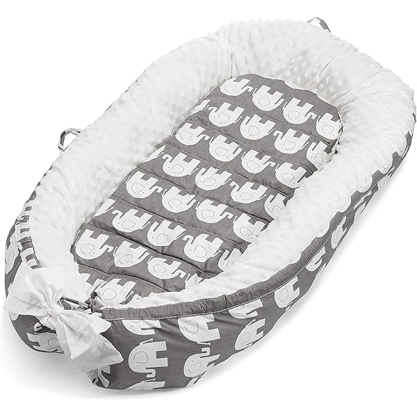 HelloLove Baby Lounger Newborn Infant Baby Bed Deluxe Large Portable Pillow Organic Machine Washable: Amazon.com.au: Baby