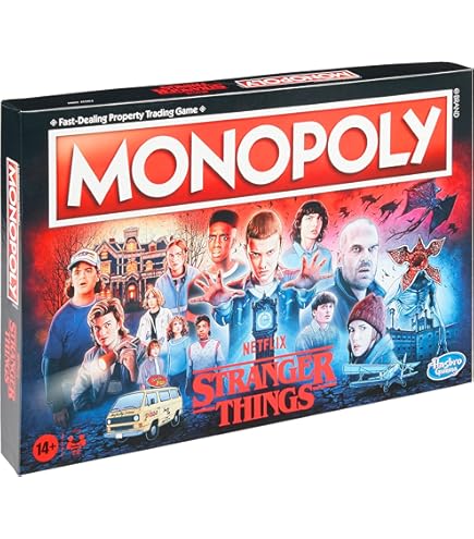 Jogo Monopoly Stranger Things - C4550 - Hasbro - Exclusivo