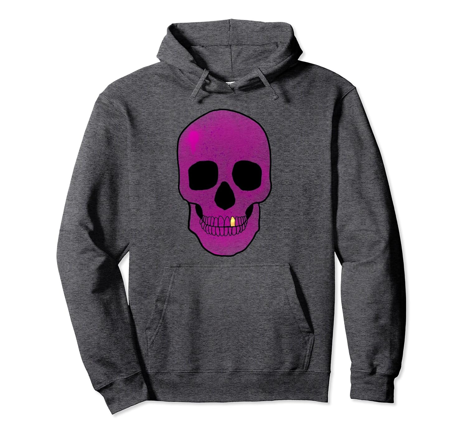 Graffiti Pink Skull Hoodie-ANZ