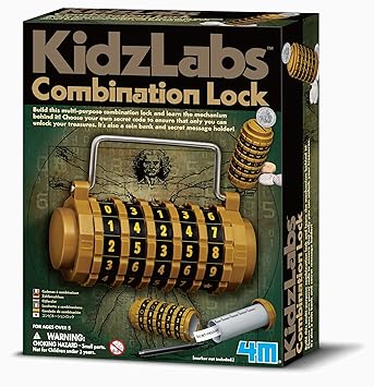 4M KidzLabs Combination Lock Kit