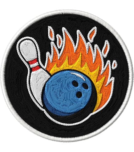 Women's Bowling Patch Vintage 1960s WIBC 100 Plus Over Average Award