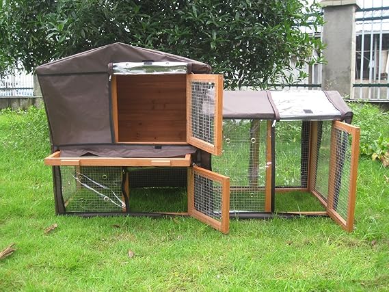 thermal rabbit hutch covers