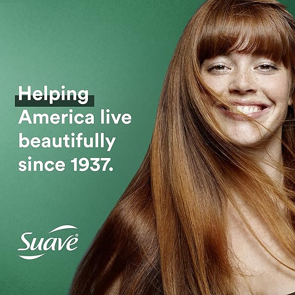 SUAVE PROFESSIONALS INVIGORATING SHAMPOO FOR DRY AND DAMAGED HAIR ROSEMARY AND MINT PARABEN FREE AND DYE FREE HAIR 28 OZ