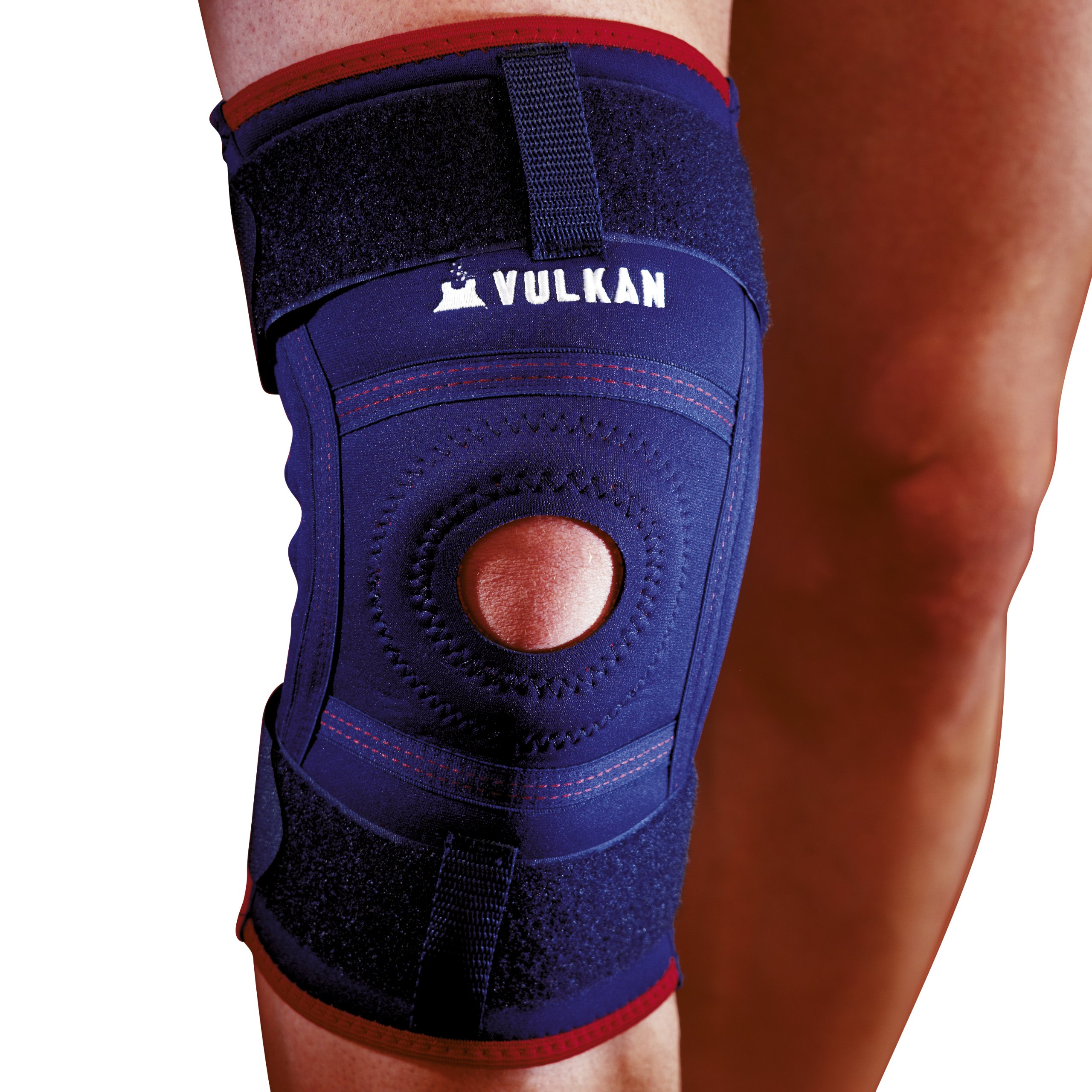 Vulkan Classic 3071 Hinged Knee Brace with Aerotherm Breathable Lining and Stabilising Strap - X-Large