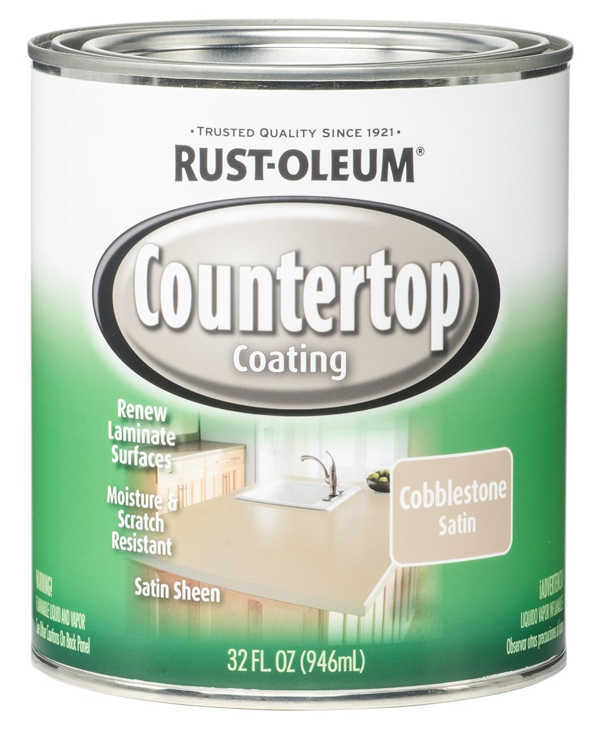 Rust Oleum 263206 Countertop Coating Premix 32 Ounce Kit
