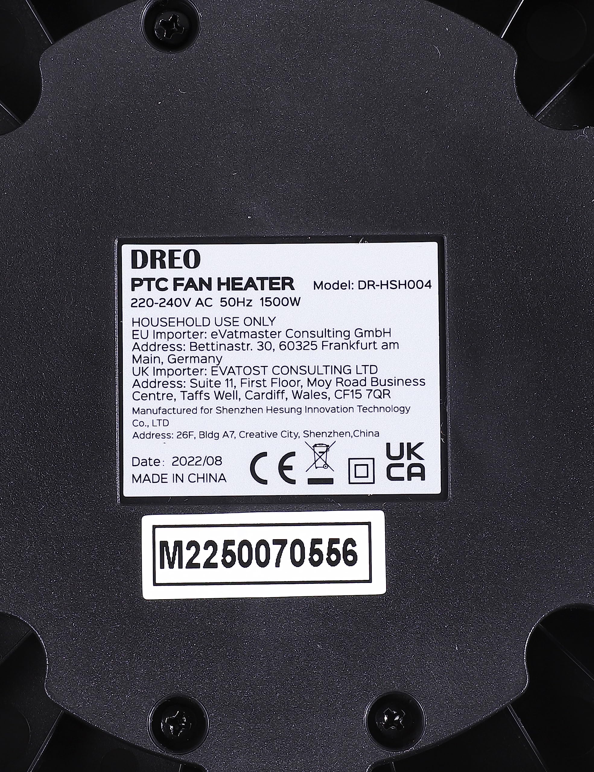 Dreo Electric Space Heater, 70° Oscillating Portable Heaters for Home, 1500W PTC Ceramic Heater with Thermostat, Remote Control, 3-Mode 3-Speed, 1-12H Timer, Overheat & Tip-Over Protection, ECO-Mode