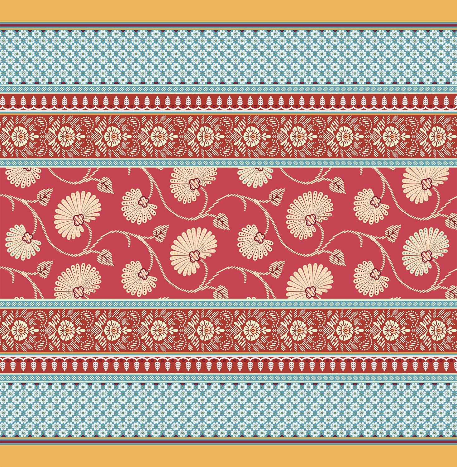 Bassetti Cushion Cover, Cotton, red, 40x40