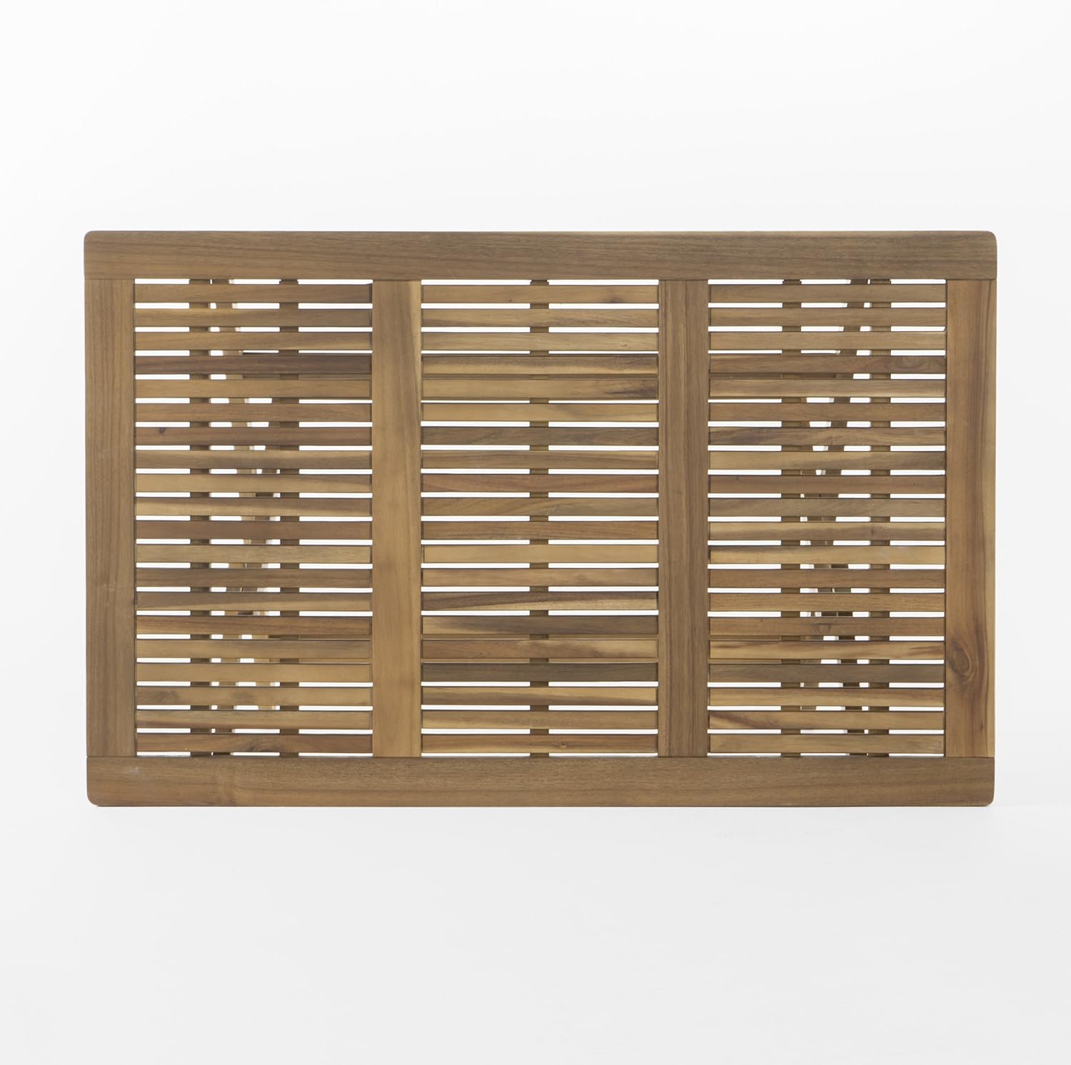 Christopher Knight Home Positano Outdoor Acacia Wood Foldable Dining Table, Natural Stained : Garden & Outdoor