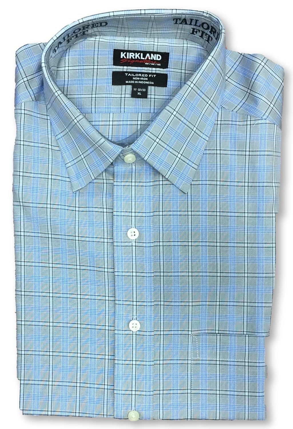 kirkland tailored fit dress shirts