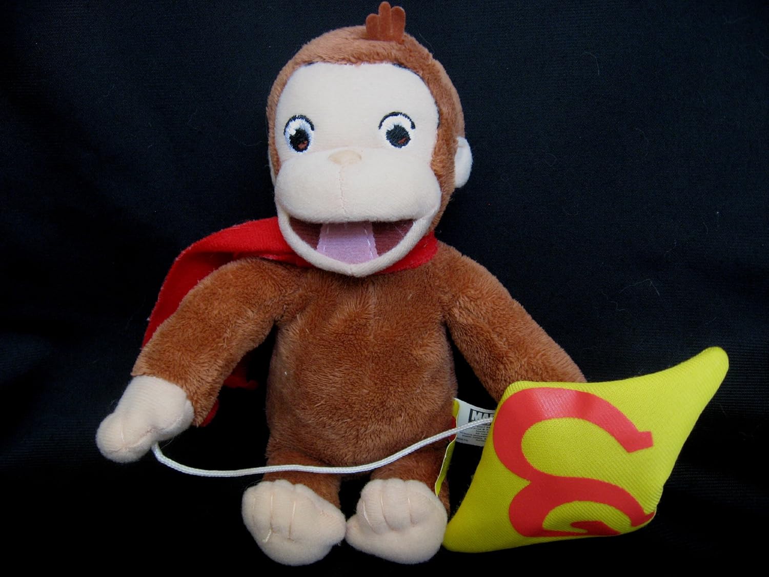Amazon.com: Curious George Flies A Kite 8" Plush Bean Bag: Toys & Games