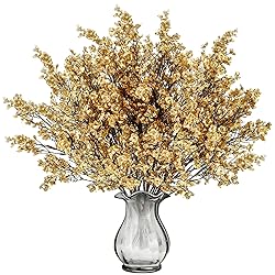 Sggvecsy 15 Pcs Babys Breath Artificial Flowers