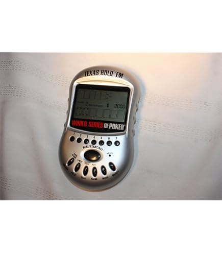 Amazon.com: World Series Poker, Texas Hold'em Handheld Game