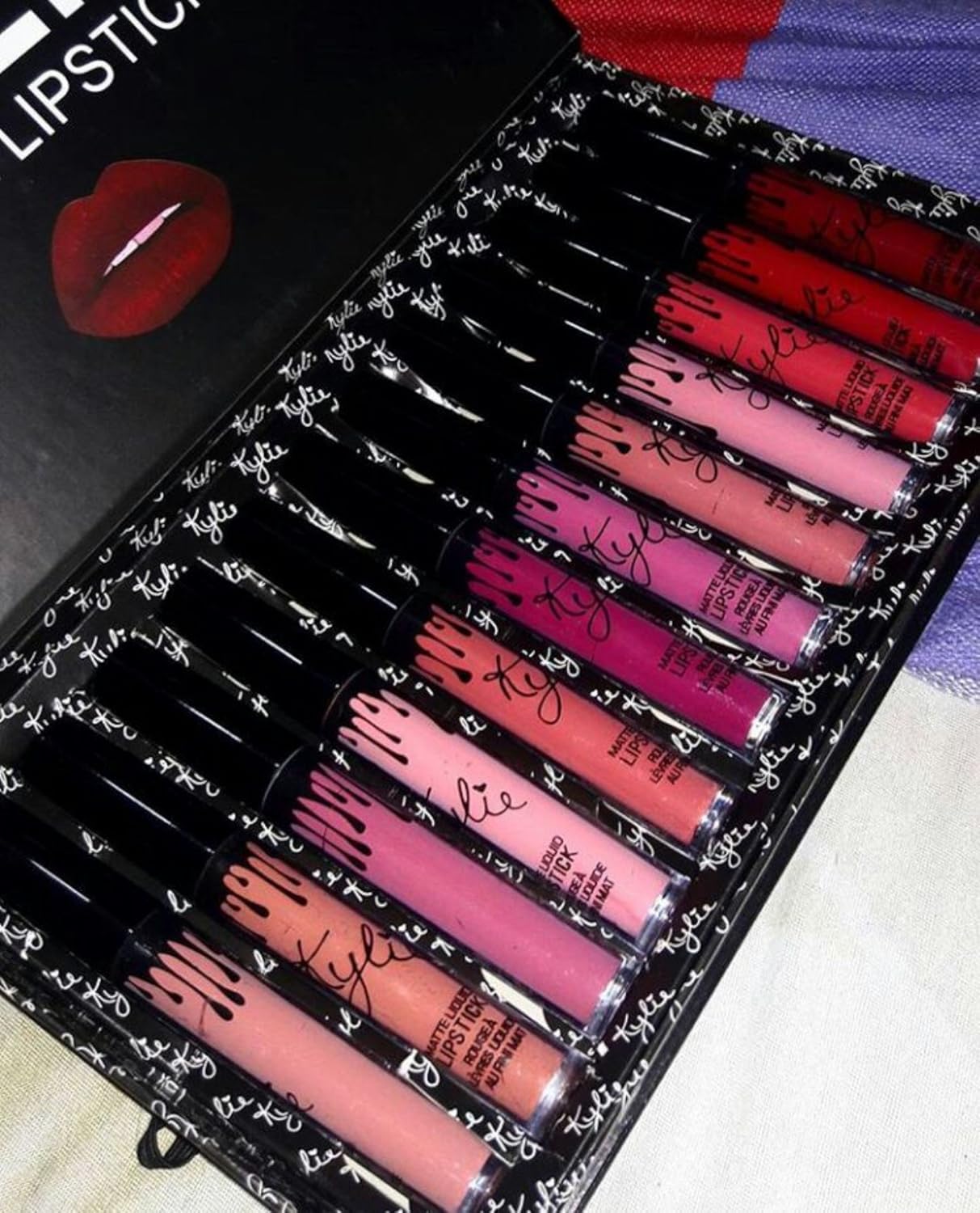 kylie lipstick set of 12