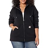 carhartt women's regular clarksburg sleeve logo hooded sweatshirt