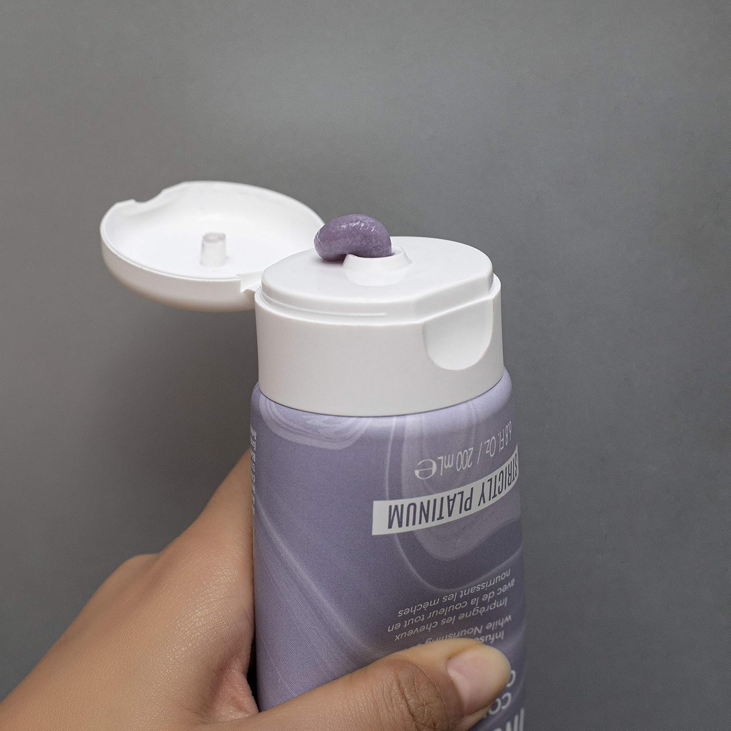 ALOXXI InstaBoost PLATIUM Color Depositing Conditioner Mask – Instant Temporary Hair Color Dye - Hair Color Masque for Deep Conditioning (Strictly Platinum), 6.8 Fl Oz: Premium Beauty